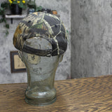 Cap America Mens Mossy Oak JLG Strapback Baseball Cap Hat Green Camo OS