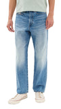 PS Paul Smith Mens Relaxed Fit Zip Fly Jeans Light Base Blue 33R