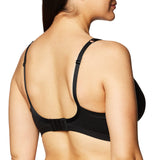 Olga Womens Easy Does It No Bulge Wireless Bra GM3911A Rich Black XL