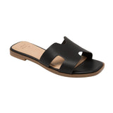 A New Day Womens Nina H-Band Slide Sandals 94805721 Black 8M