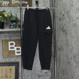Adidas Boys Athletic Jogger Sweatpants with Cargo Pocket Black 6