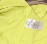 Isaac Mizrahi Live! V-Neck Forward Seam Knit Long-Sleeve Top Lime Glow Green L