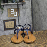 Tommy Hilfiger Womens Cruman Emblem Sandals TWCRUMAN Dark Blue 6.5M