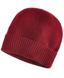 Charter Club Womens 100% Cashmere Cuffed Beanie 100160260HT Crantini Red