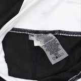 Calvin Klein 7/8 Performance High-Rise Colorblocked Logo Leggings Black White XS