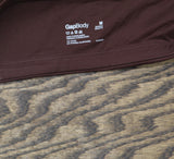 Gap Body Womens Super Stretch Bandeau Bralette GPW01354 Dark Brown M