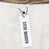 Steve Madden Womens Pull-On Chenille Sleep Shorts SM11962 White S