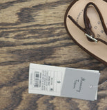 A New Day Womens Twiggy Multi Buckle Mini Heel Flats 94303761 Brown 9M