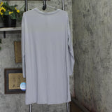 Frosty the Snowman Wonderful Long Sleeve Sleepshirt Sleep Shirt Grey / Multi M