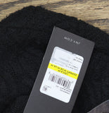 Jones New York Cable Turtleneck Sweater with Long Sleeves Adriadic Black M