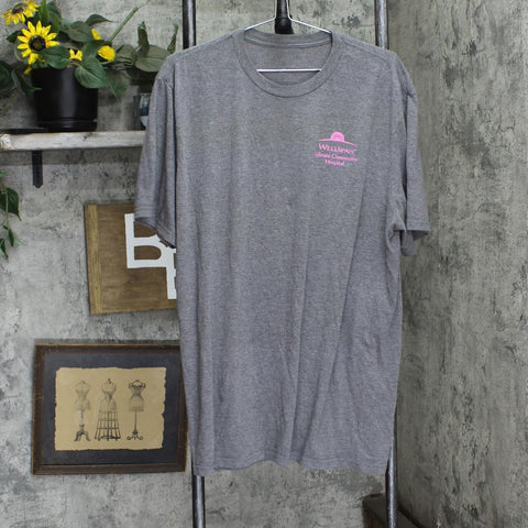 Womens Wellspan Ephrata Hospital T-Shirt Tee Gray See Measurements
