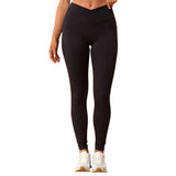 Blogilates Womens Crisscross High-Rise Leggings 94685112 Black M