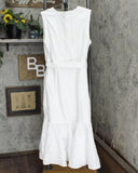 ZUZIFY Women's Cotton Eyelet Wrap Dress Z1-100093988MS White 14