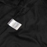 Roudelain Womens Long-Sleeve Hooded Velvet Lounge Top EJJE564M Black L