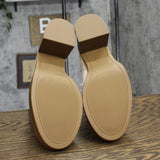 Universal Thread Jenna Platform Boots Memory Foam Insole Off-White Ivory 10M