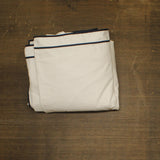 Lauren Ralph Lauren Sateen Border Duvet Cover White / Nsvy Blue Full / Queen