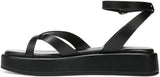 Alfani Womens ARAA Open Toe Platform Ankle Strap Sandals 10014836800 Black 10M