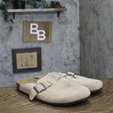 Goodfellow & Co Mens Oswald Suede Clogs 95140649 Taupe Brown 10