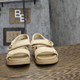 A New Day Womens Tilly Raffia Platform Footbed Sandals 92611757 Tan Brown 8M