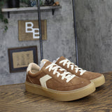 Dr. Scholls Womens Madison Lace Sneaker Low Top Lace Up Dark Honey Brown 6.5M