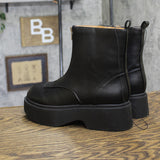 Wild Fable Womens Honor Ankle Combat Boots Platform 94642931 Black 7M