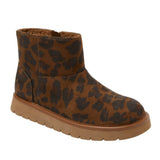 Universal Thread Womens May Faux Microsuede Boots 94642660 Leopard Brown 7M