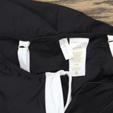 Anne Cole Womens Mesh Around Mesh Insert One Piece Swimsuit Black / White 8