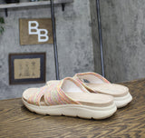 Easy Spirit Womens Amari Sport Sandals SEAMARI2-H Rainbow Confetti Pink 10M