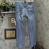 Celio Mens C*Five Straight Leg Button Fly Jeans 1678c2b2332d2f Blue 33x32