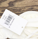 Solid & Striped Textured Eva Bikini Top Cloud Terry Swim Brule Off White M