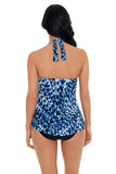 Magicsuit Womens Quill Sophie Tankini Top Swim 6019315 Blue Multi 12