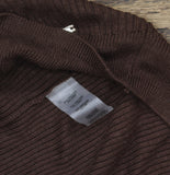 Calvin Klein Womens Scoop Neck Rib Knit Tank Top S55TK65A Toasted Sumac Brown XL