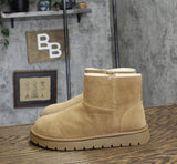Universal Thread Womens May Faux Suede Booties 91791701 Tan Brown 6M