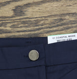 Alfani Petite Pleated Tapered-Leg Pants 100142232PT Modern Navy Blue 8P