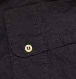 Lauren Ralph Lauren Embroidered Button Up Shirt Swim Cover Up Dark Navy Blue S