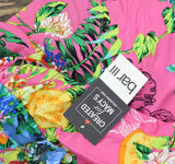 Bar III Womens Tiered Printed Ruffle Cover Up Dress MBSZ24834 Multi Blue XS