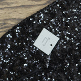 A New Day Womens Abba Sequin Foldover Tall Boots 91636693 Black 8.5M