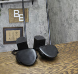 Steve Madden Womens Caden Heeled Sandal CADE07S1 Black Leather 9M