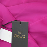 Cece Womens Halter Maxi Dress DC93110092Z Fuschia Pink 12