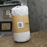 Linen Market Microfiber Solid Sheet Set 4-Piece LM-6PC-4-1 Light Gray Twin