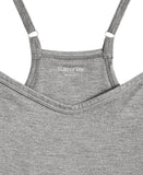 State Of Day Womens Sleeveless Knit Jumpsuit 100201527MS Pewter Heather Gray XL