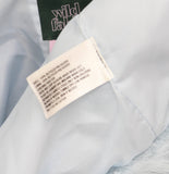 Wild Fable Womens Fuzzy Short Faux Fur Jacket 94774786 Dewdrop Aqua Blue M