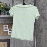 Guess womens Short Sleeve Icon Tee Shirt W2YI26I3Z11 Lost in Thyme Green XS