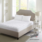 Sleep Philosophy Topper Moister Wicking Mattress Pad Highline White Full