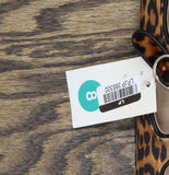 A New Day Tasmin Print Flats with Crisscross Buckle 94568229 Leopard Brown 8M