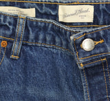 Universal Thread Womens Mid-Rise Cuffed 90's Baggy Jeans Dark Wash Blue 17