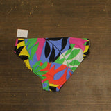 Motherhood Maternity 2-Piece Tankini Swimsuit Set Tropical Floral Blue Multi S