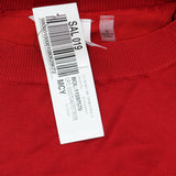 Ny Collection Women's Boat Neck Front Ruched Sweater Dress MSVD0433 Red XL