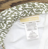 Michael Michael Kors Cheetah Surplice One Piece Swimsuit Safari Green Multi 10