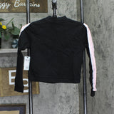 Guess Girls Eco Long Sleeve Zip-Up Sweatshirt J5RQ01KAD74 Jet Black 10